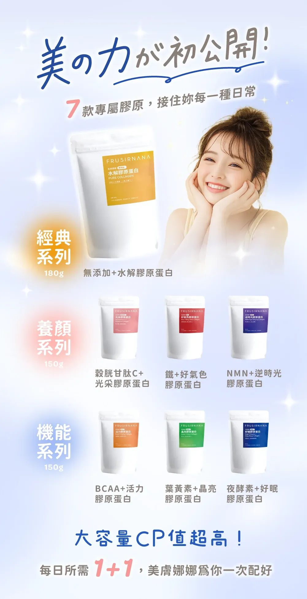 【美膚娜娜】夜酵素+ 好眠膠原蛋白 150g